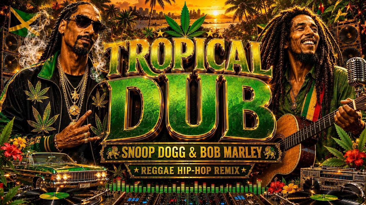 洋楽 reggae 7inch r&b remix hiphop Snoop Dogg & Bob Marley | Roots In The City 🌿🌆 | Reggae Hip-Hop