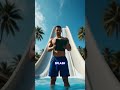 He Gets Paid to Ride Water Slides 🌊🎢 #UnusualJobs #WaterSlideTester #DreamJob #shorts
