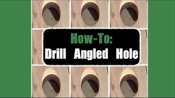 DIY How-To: Drill Angled Holes / Make a Jig