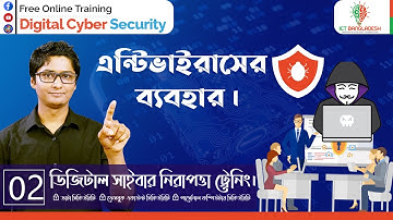 অ্যান্টিভাইরাসের ব্যাবহার । ডিজিটাল সাইবার নিরাপত্তা ট্রেনিং পর্ব: ২ | Cyber Security