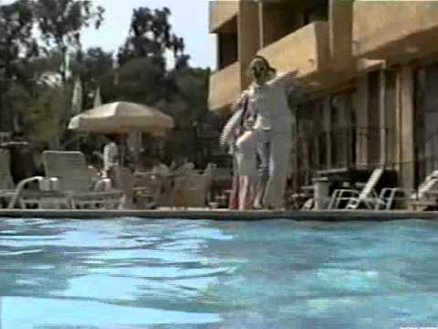 Pantsuit Girl  w/Real Live Brady Bunch/Game Show cast/crew Poolside shoot