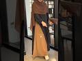 New Soft Colours & Simple Abaya with hijab design colloge girl burkha desig #abaya #burkha #ytstudio