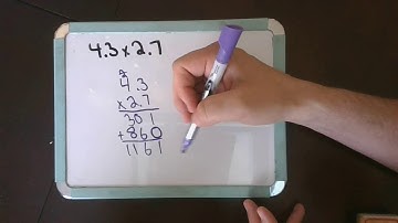 Multiply with Decimals:Standard Algorithm