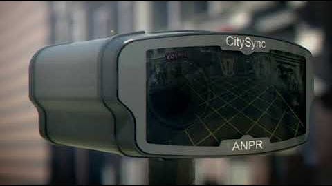 TagMaster CitySync ANPR high-accuracy Automatic Number Plate Recognition - Security System Animation