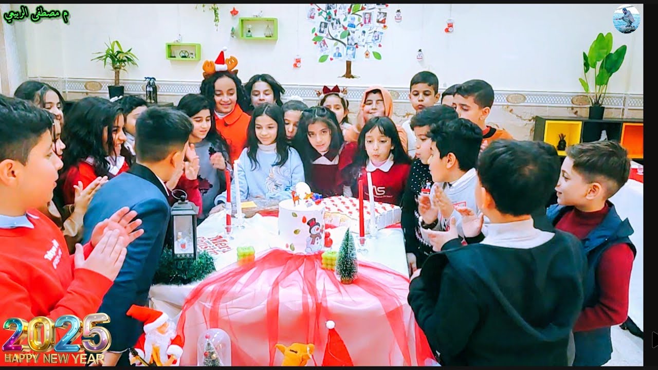 أحتفال رأس السنة الميلادية لمدرسة بنات الطف الحكومية ذات المعايير الدولية 2025