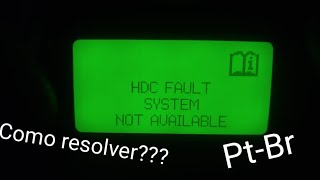 Freelander 2, HDC Fault system not available, Como Resolver  Pt-Br