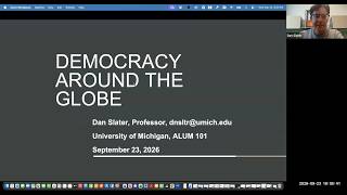 Lecture 3: Democracy Around the Globe