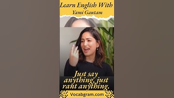 Learn Advanced Vocabulary With Yami Gautam