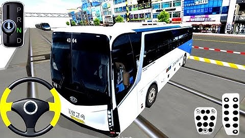New Kia Express Bus vs Bullet Train - 3D Driving Class - Best Android ios Bus Game 2025🚎🚎🚎