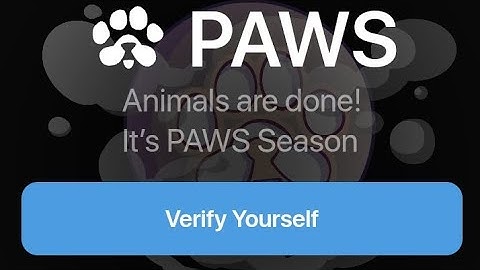 Multiple Paws🐾 Account: How To Verify Yourself Safely | PAWS 🐾 Move To Sol | How To Earn In Caps