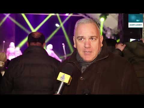 შოთა რეხვიაშვილი მარნეულში საახალწლო ღონისძიებაზე