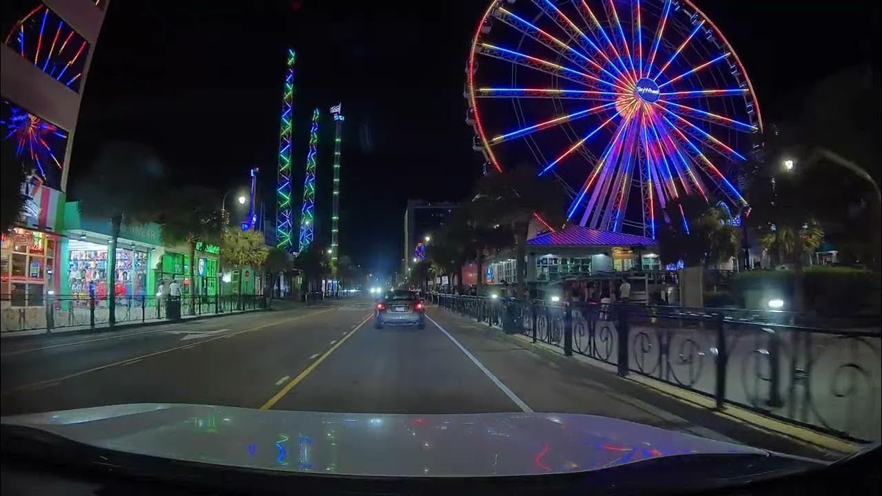 Myrtle beach ocean blvd in 4k youtube