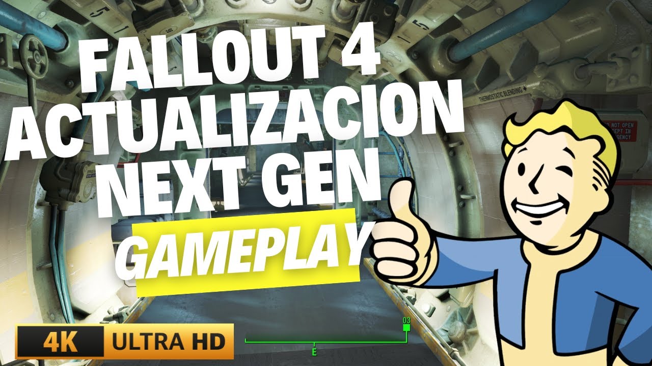 FALLOUT 4 ACTUALIZACION NEXT GEN [GAMEPLAY] - YouTube