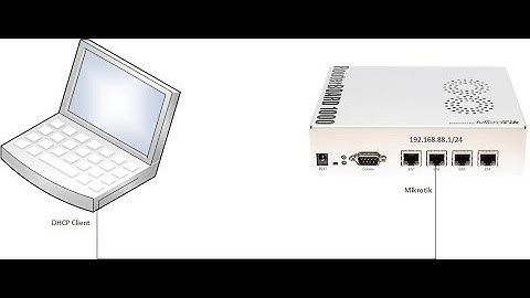 Настройка VLAN и DHCP на MikroTik.