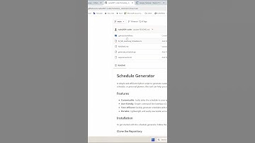 Create Custom Schedules in Minutes | Python Schedule Generator Script Tutorial