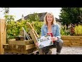 Building a Raised Bed for your garden is simpler than you might think. Just watch this video to see how Rachel puts together a WoodBlocX Raised Timber Bed in no time.

The unique WoodBlocX system – as seen on the BBC’s Dragon’s Den – is the best choice for creating raised beds, ponds, seats and walls in your garden. It is easy to use, light but strong, and will last many years, putting it head and shoulders above other wooden garden structures, railway sleepers and wooden boards.