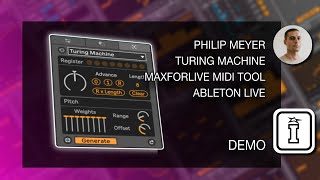 DEMO - Turing Machine - Ableton Live 12 MIDI Tools by Philip Meyer