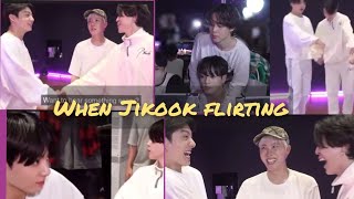 Jikook flirting in 