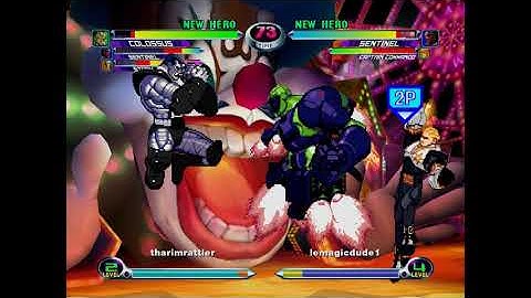 MvC2: tharimrattler (StormSentColossus) Vs. Dave (StormSentCapCom) FT10