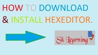 HOW TO DOWNLOAD & INSTALL HEX-EDITOR. screenshot 5