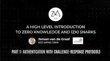 Module 3 Part 1: Challenge-Response | A High Level Introduction To Zero Knowledge And SNARKs
