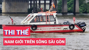Phát hiện thi thể trên sông ở Thanh Đa, nghi là tài xế taxi dùng dao tự sát thương trên cầu Sài Gòn