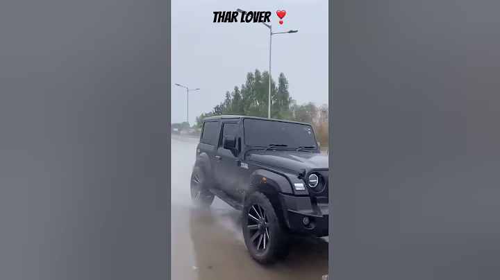 Thar Lover | Black Lover #automobile #tharloverthar #thar #modified #scorpio #car