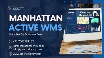 Manhattan Active WMS Online Courses | Designed for Professionals