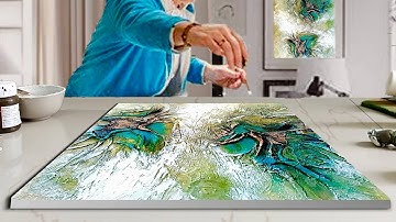 Mastering TEXTURED ABSTRACT Art On Canvas / ACRYLIC Painting / Tools & Techniques 