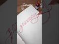 Handlettering January #glasspen #calligraphy #january