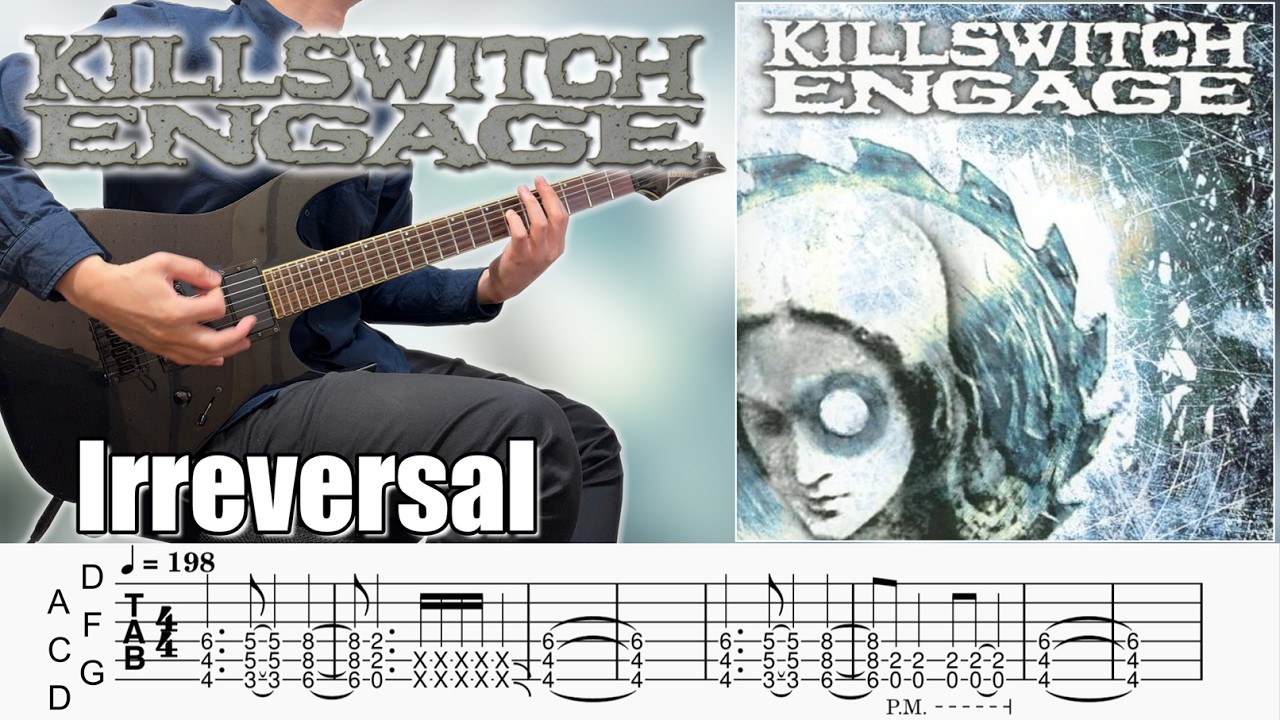 Irreversal / Killswitch Engage (screen TAB | Dual Guitar lesson)