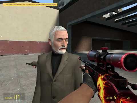 Garry's Mod testing out new guns i downloaded