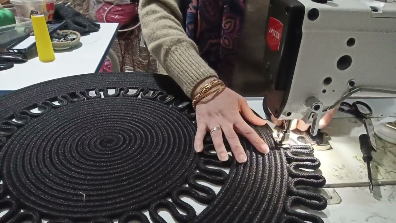 Tirikotlu jüt halı dikimi