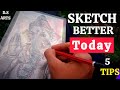 🎨 5 Tips That INSTANTLY Made My Sketches Better ✨