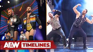 EVERY Young Bucks vs FTR Match | AEW Timelines