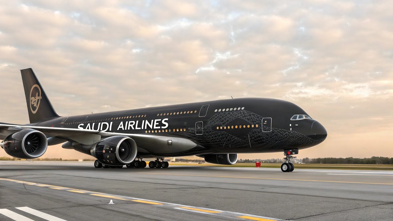 Saudi Airline A380 | World’s Biggest Aircraft Meets Saudi Luxury