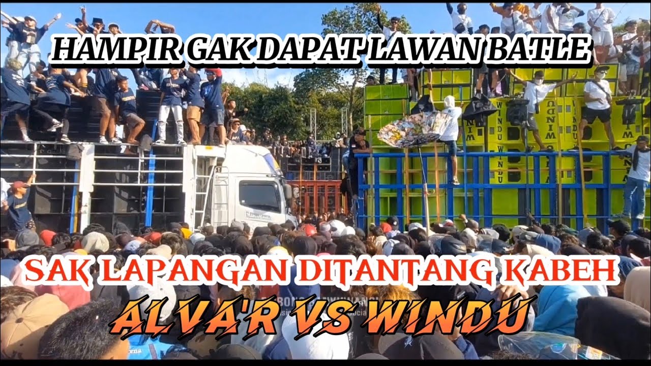 Batle WINDU VS ALVA'R | Adu Bacotnya Seru Banget