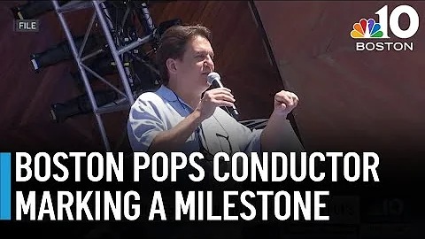 Conductor Keith Lockhart marks 30 years with the Boston Pops