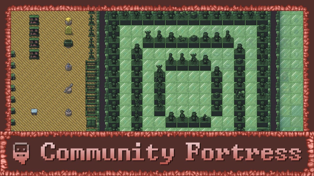 Dwarf Fortress - Laborcult | Community Fort (Glass Fortress)
