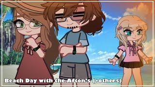 Beach Day with the Afton’s (+others) || Beach Episode (My AU)
