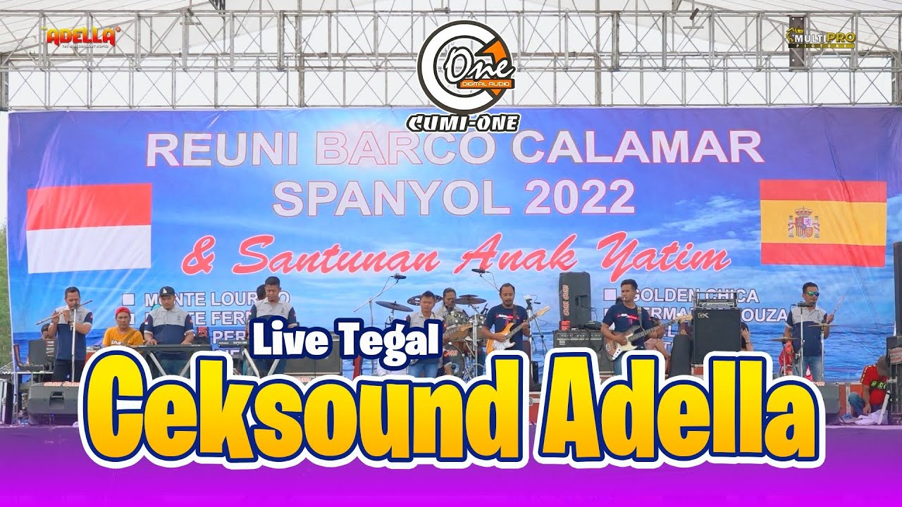 CEKSOUND CLARITY SEDINGIN SALJU OM ADELLA Ft CUMI ONE AUDIO  LIVE TEGAL JAWA TENGAH