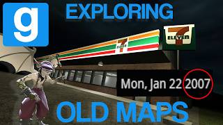 Exploring Old Maps Of Garrys Mod