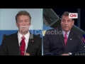 GOP DEBATE:CHRISTIE, PAUL DEBATE MARIJUANA USE