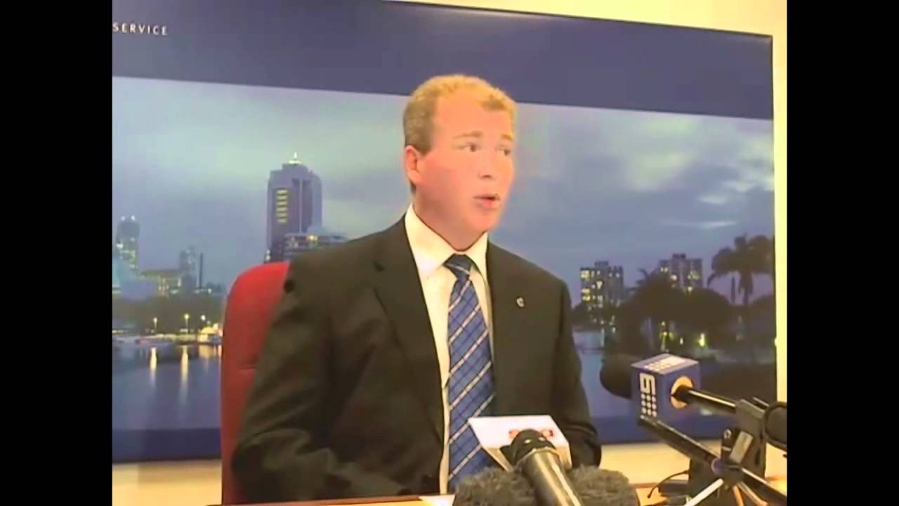 Media Conference - Comfit released of man who may be involved in Robina shooting policella