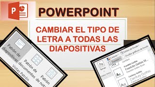 Change the Font Type on All Slides in PowerPoint