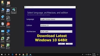 how to download latest windows 10 64bit iso file (official)