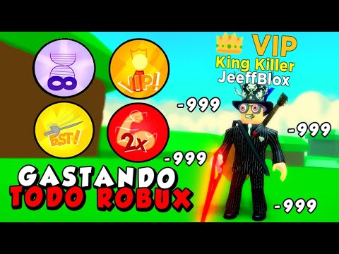 Gastando Todo O Meu Robux No Sword Legends Roblox Youtube - posso gastar robux infinito no magic simulator peguei o poder