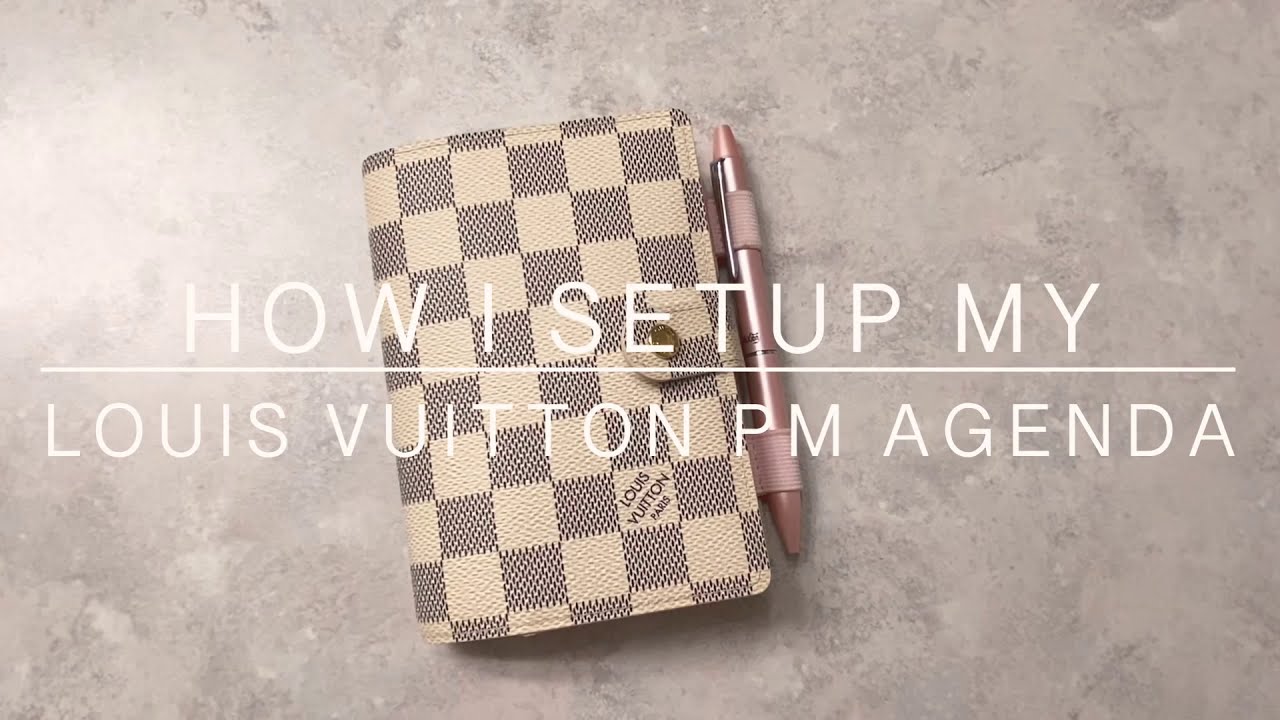 Louis Vuitton Agenda PM: Collection, Review, Set Up
