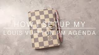 Louis Vuitton agenda pm Monogram ca0092