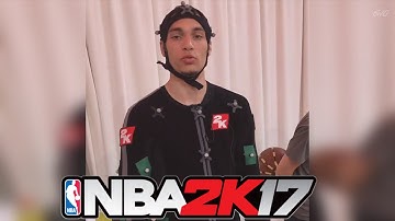 NBA 2K17 - Official Dunk Contest Motion Capture Footage Feat. Zach LaVine & Aaron Gordon
